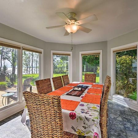 Bayfront Blounts Creek Home Private Beach And Dock! Whichard Beach Exterior photo